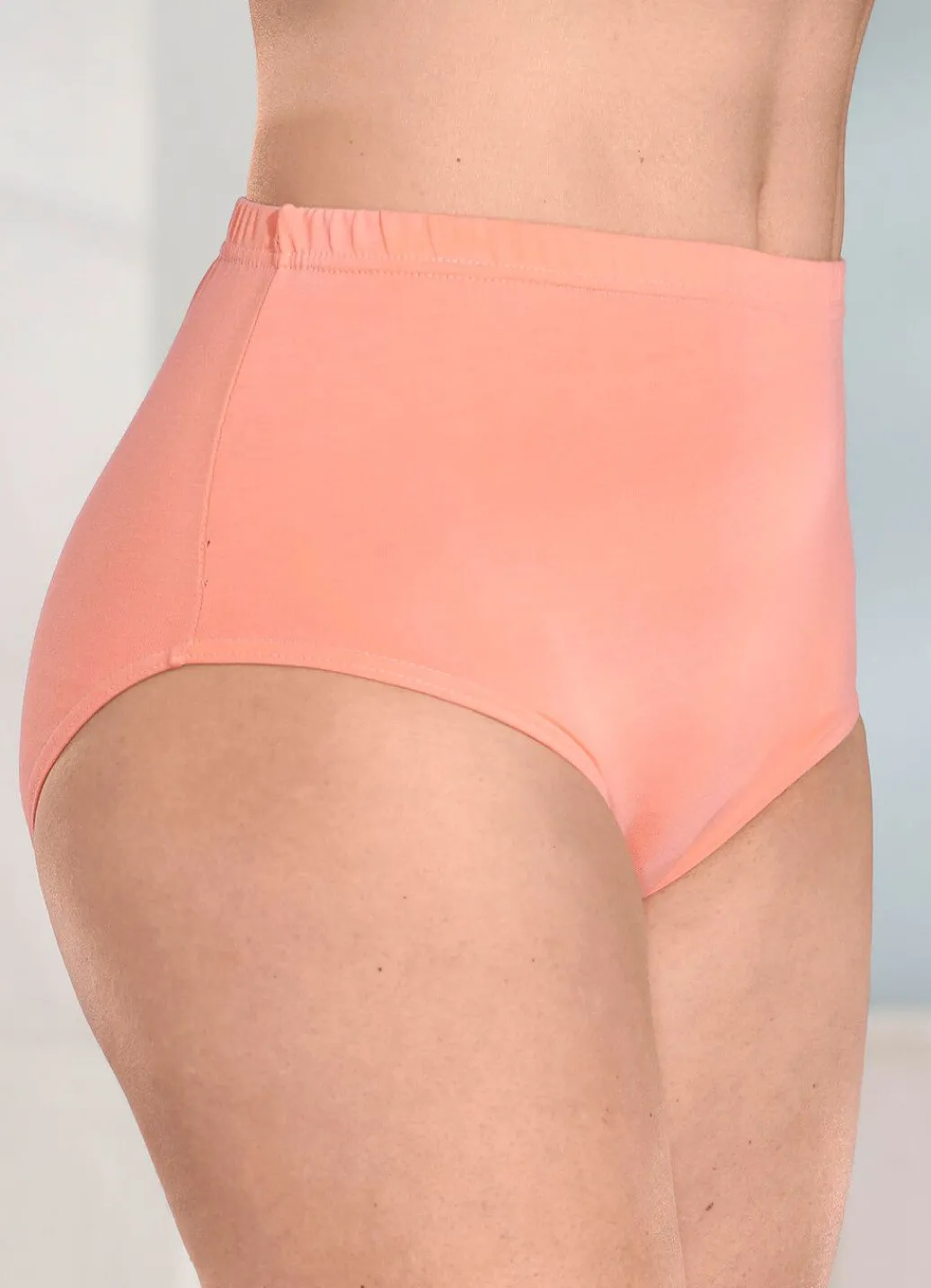 Discount Fünferpack Slips mit Gummizug Damen Slips