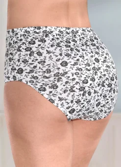 Online Fünferpack Slips mit Gummizug im Bund Damen Slips