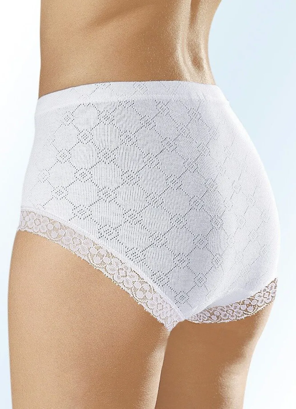 Fünferpack Slips mit Gummizug im Bund Damen Slips