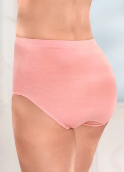 Discount Fünferpack Slips mit Gummizug Damen Slips