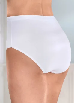 Discount Fünferpack Slips mit strukturiertem Elastikbund Damen Slips