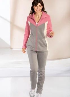 Damen Mona Freizeitanzüge<Freizeitanzug mit Stickerei