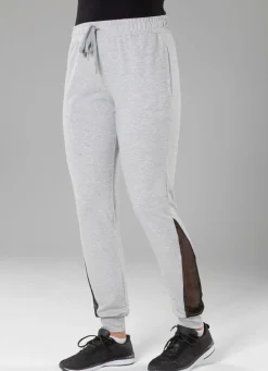 Damen Mona Freizeithosen<Freizeithose mit Netzeinsatz in 4 Farben