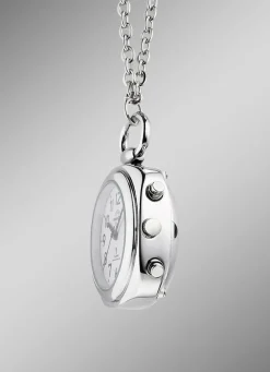 Discount Funk-Anhängeruhr mit sprechender Zeitansage auf Knopfdruck Herren Funkuhren