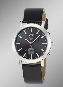 Best Funkgesteuerte Herrenuhr mit Solar-Antrieb Herren Funkuhren