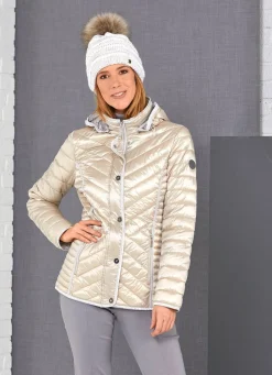 Damen Mona Übergangsjacken|Funktionsjacken<Funktionsjacke mit abnehmbarer Kapuze