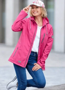 Damen Mona Funktionsjacken<Funktionsjacke mit abnehmbarer Kapuze