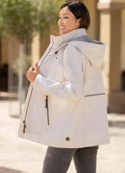 Damen Mona Funktionsjacken<Funktionsjacke mit abnehmbarer Kapuze