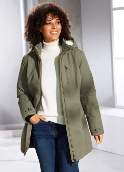 Damen Mona Funktionsjacken<Funktionsjacke mit fester Kapuze