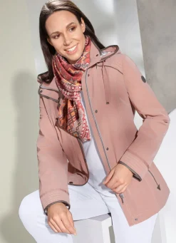 Damen Mona Übergangsjacken|Funktionsjacken<Funktionsjacke mit PU Beschichtung