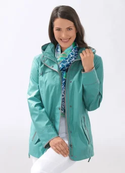 Damen Mona Funktionsjacken<Funktionsjacke mit Reißverschluss an den Seitenschlitzen