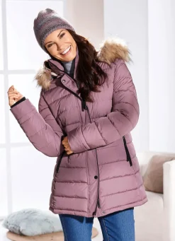 Damen Mona Funktionsjacken<Funktions-Longjacke mit abnehmbarer Kapuze