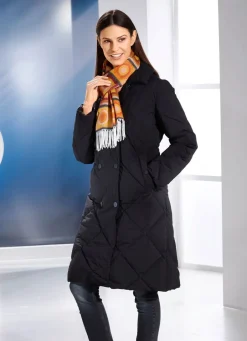 Damen Mona Funktionsjacken<Funktionsmantel mit Rautenstepp