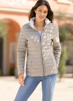 Damen Mona Übergangsjacken<Funktions-Wendejacke mit Blütendessin
