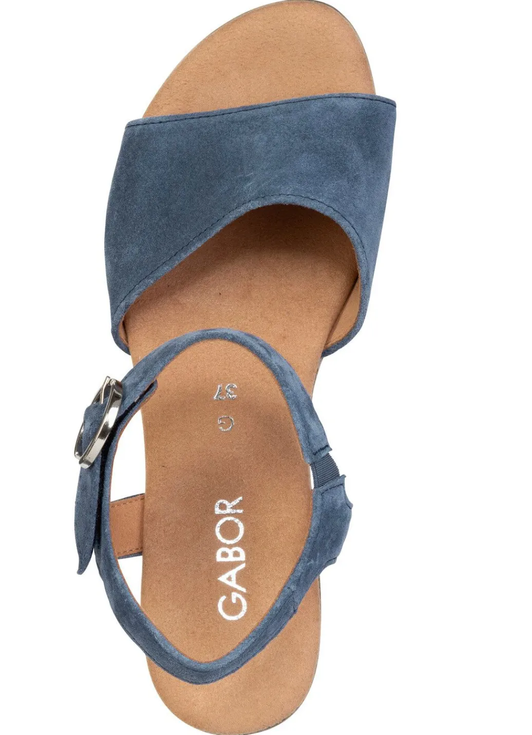 Gabor, schicke Damen-Sandaletten, Weite G, mit Gummizug Damen Sandalen