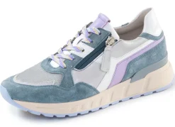 Hot Gabor, trendige Damen-Sneaker, Weite H, mit herausnehmbarem Fußbett Damen Sneaker & Sportschuhe|Schnürschuhe