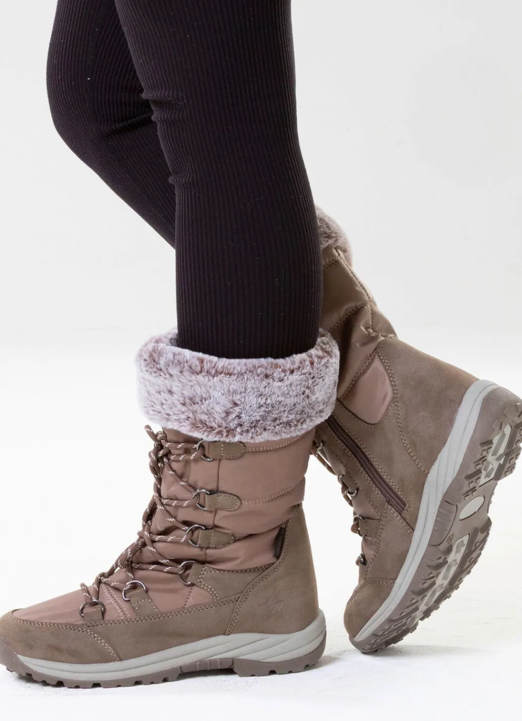 Sale Gefütterte Damen-Stiefel, Winterschuhe, mit Reißverschluss Damen Winterschuhe|Stiefel & Stiefeletten