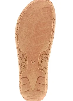 Outlet Gemini, bequeme Damen-Sandalen, Weite G, mit Gummizug Damen Sandalen