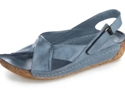 Online Gemini, bequeme Damen-Sandalen, Weite G, mit Gummizug Damen Sandalen
