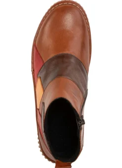 New Gemini Bootie im Patchwork-Stil Damen Stiefel & Stiefeletten