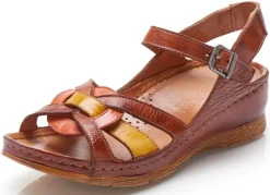 Gemini, klassische Damen-Sandalen, Weite G, mit Gummizug Damen Sandalen