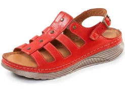 New Gemini, klassische Damen-Sandalen, Weite G, aus Leder Damen Sandalen
