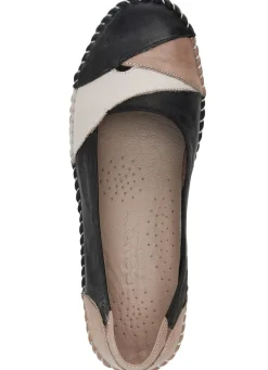 New Gemini, klassische Damen-Slipper, Weite G, mit herausnehmbarem Fußbett Damen Slipper