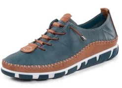 Outlet Gemini, leichte Damen-Schnürschuhe, Weite G, mit herausnehmbarem Fußbett Damen Schnürschuhe