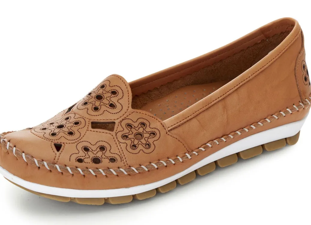 Discount Gemini, leichte Damen-Slipper, Weite G, mit herausnehmbarem Fußbett Damen Slipper