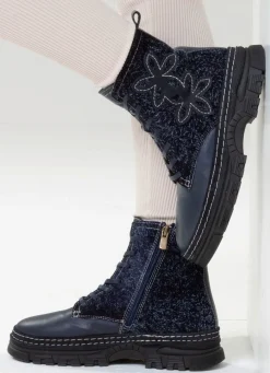 Best Gemini, modische Damen-Stiefeletten, Winterschuhe, Weite G, mit herausnehmbarem Fußbett Damen Winterschuhe|Stiefel & Stiefeletten