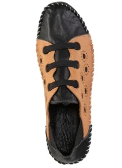 Sale Gemini Mokassin-Slipper mit dezenter Knitter-Struktur Damen Slipper