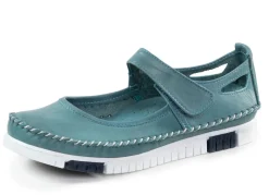 Sale Gemini Mokassin-Slipper mit dezenter Knitter-Struktur Damen Slipper