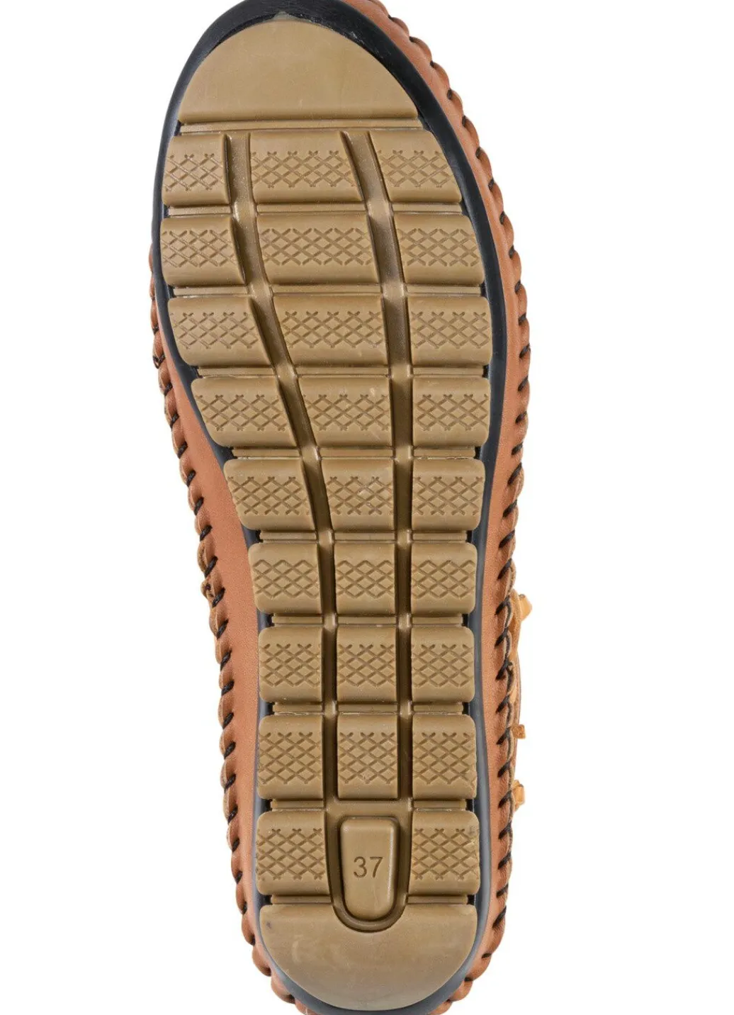 Sale Gemini Mokassin-Stiefelette mit Knitter-Struktur Damen Stiefel & Stiefeletten