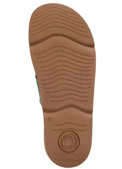 Hot Gemini Pantolette aus Nappaleder mit Perforation Damen Pantoletten