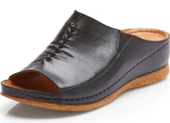 Gemini Pantolette mit seitlichen Gummizügen Damen Pantoletten