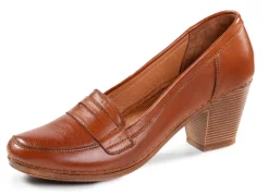 Outlet Gemini Pumps aus teilweise schattiertem Rind-Nappaleder Damen Pumps