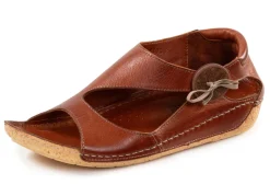 Hot Gemini Sandale aus teils schattiertem Rind-Nappaleder Damen Sandalen