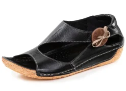 New Gemini Sandale aus teils schattiertem Rind-Nappaleder Damen Sandalen