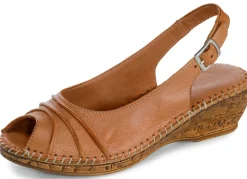 Sale Gemini, schicke Damen-Sandaletten, Weite G, mit Gummizug Damen Sandalen