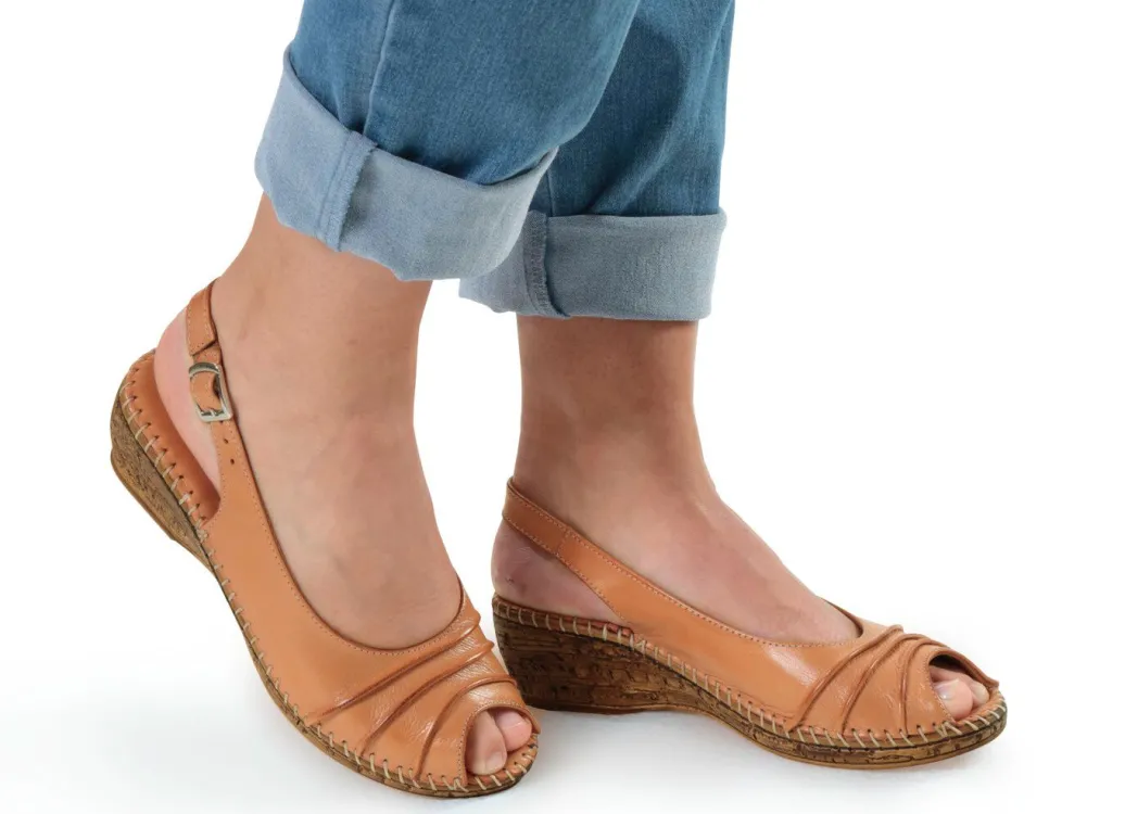 Sale Gemini, schicke Damen-Sandaletten, Weite G, mit Gummizug Damen Sandalen