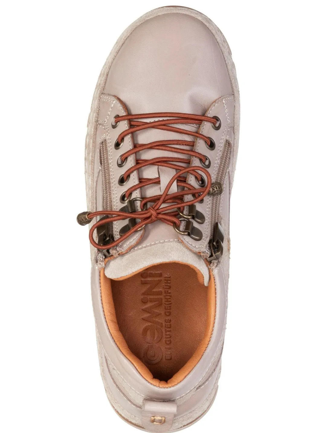 New Gemini, schicke Damen-Schnürschuhe, Weite G, mit herausnehmbarem Fußbett Damen Schnürschuhe