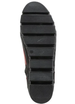 Gemini Schnür-Bootie mit Knitter-Struktur Damen Stiefel & Stiefeletten