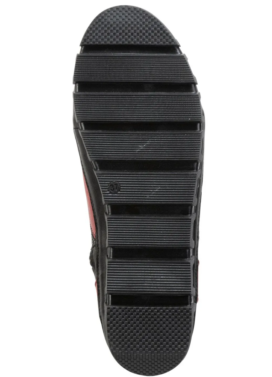 Gemini Schnür-Bootie mit Knitter-Struktur Damen Stiefel & Stiefeletten