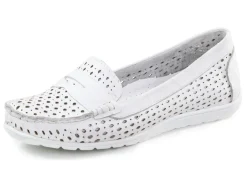 Sale Gemini Slipper aus Nappaleder mit Lederspange Damen Slipper