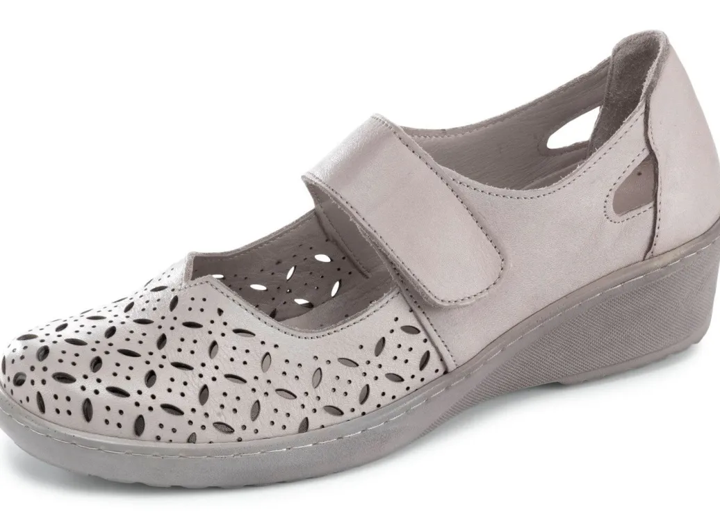Outlet Gemini Slipper aus weichem Rindleder Damen Slipper