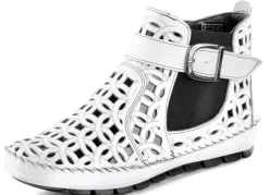 Outlet Gemini, sommerliche Damen-Boots, Weite G, mit herausnehmbarem Fußbett Damen Stiefel & Stiefeletten