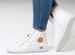 Outlet Gemini, sommerliche Damen-Boots, Weite G, mit herausnehmbarem Fußbett Damen Stiefel & Stiefeletten