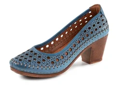 Clearance Gemini, sommerliche Damen-Pumps, Weite G, aus Leder Damen Pumps