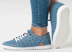 Damen Mona Schnürschuhe<Gemini, sommerliche Damen-Schnürschuhe, Weite G, mit herausnehmbarem Fußbett