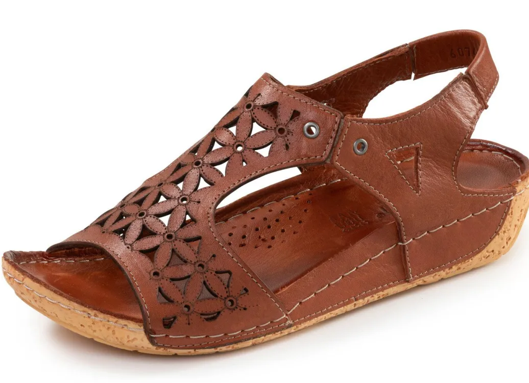 Sale Gemini, sommerliche Damen-Sandalen, Weite G, aus Leder Damen Sandalen